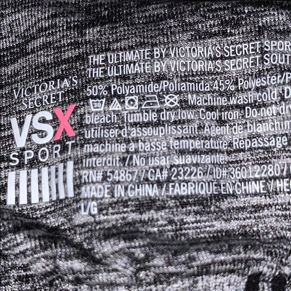 NWT VICTORIA’S SECRET Marled Racerback Sports Bra - Picture 11 of 12